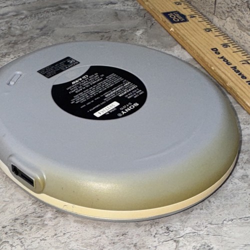 Sony Discman Walkman D-FJ210 Portable CD Player AM/FM Weather Radio Tested - Picture 12 of 12