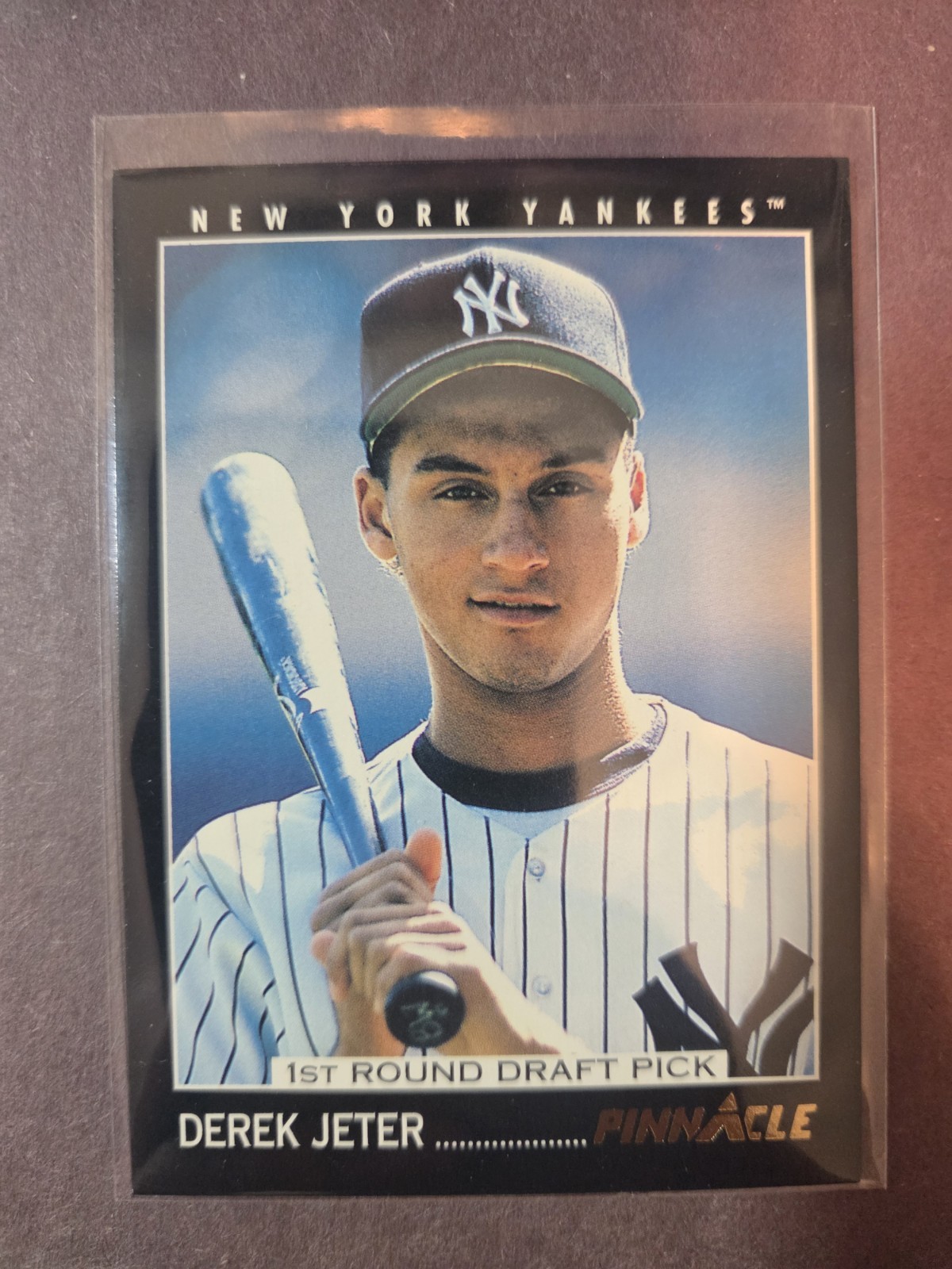 1993 Pinnacle - 1st Round Draft Pick Derek Jeter #457 (RC)