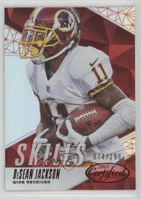 2015 Certified Skills Mirror Red 74/199 DeSean Jackson #SK11 gp3