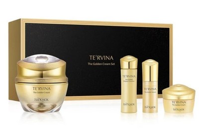 Isa Knox Tervina The Golden Cream Set 60ml, Anti-aging Firming Skin Care Serum