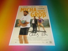 Charly Hübner Micha thinks big signed autograph 20x28 photo in person