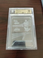 2017-18 BGS 10 Pristine Panini Absolue Memorabilia Kobe Bryant #1 Glass SSP