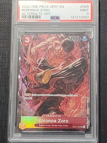 Roronoa Zoro Roronoa Zoro #OP01-025 Pre-Errata