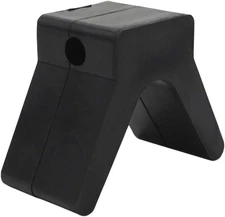 Universal 2in V-Cradle Boat Trailer Bow Stop Polyurethane Non-Marking 1/2in