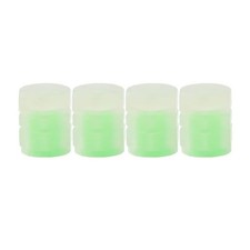 4pcs Car Tire Caps Glow In The Dark Tire Valve Caps Glowing Tire Valve Stem Caps