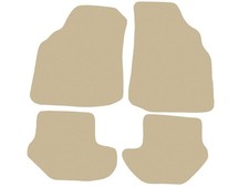 Veloursfußmatten für Ford Puma 3t H/B, coupe 1997-2002 , Beige x14 Rand