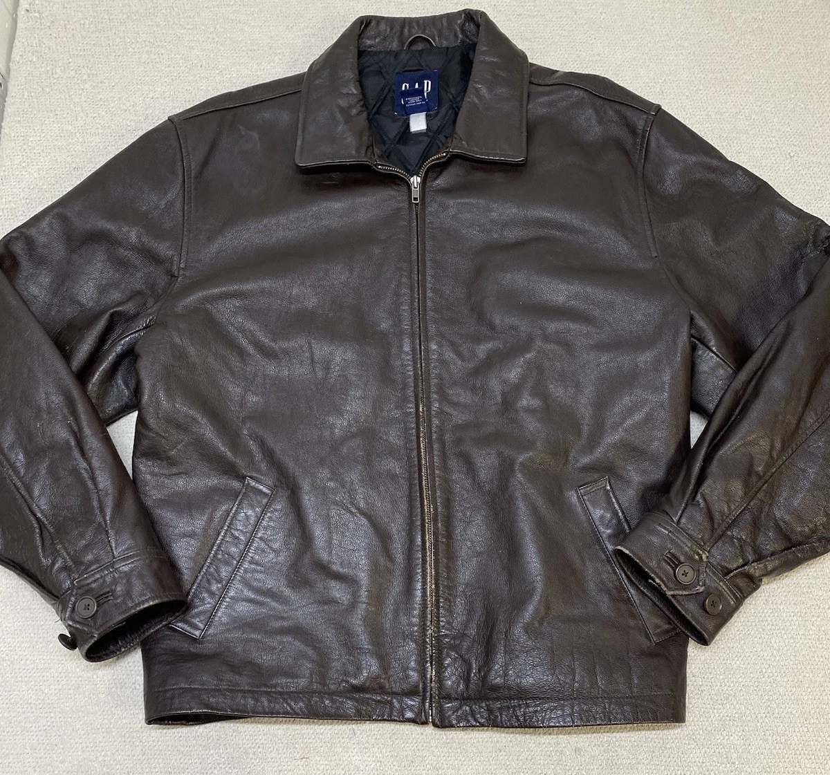 Gap Brown Leather Outer Shell Coats, Jackets & Vests for Men | eBay