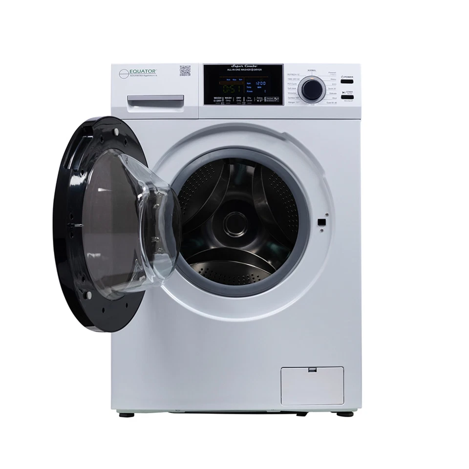 Equator All-In-One CONVERTIBLE Washer-Dryer 18lb/1.9cf SANITIZE ALLERGEN PET Cyc - Image 2 of 4
