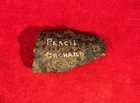 SCARCE GETTYSBURG CIVIL WAR ARTILLERY SHRAPNEL FOUND AT PEACH ORCHARD