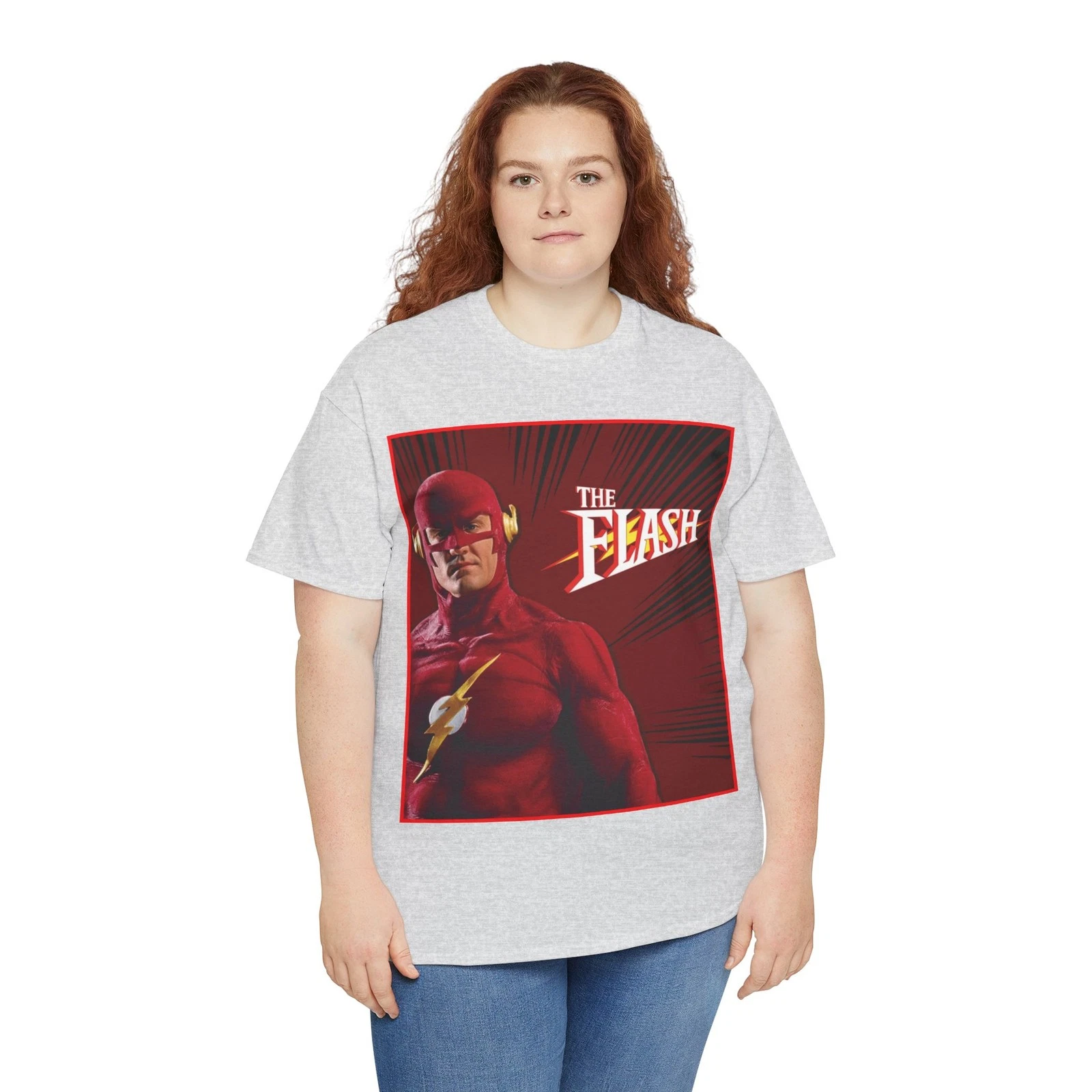 Flash T-Shirt - John Wesley Shipp - DC Comics 1990s TV Series - Barry Allen