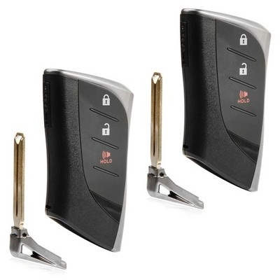 2X Keyless Entry Remote Key Fob Replacement 3-Button for 2020-2025 Lexus ES25...