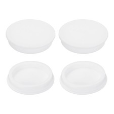 4Pcs Silicone Hole Plug 81.3mm White High Temp t Type Rubber Stoppers