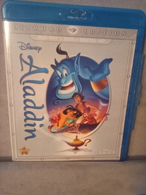#ad Aladdin Blu ray DVD 2015 2 Disc Set Diamond Edition 3 available. All tested $4.75