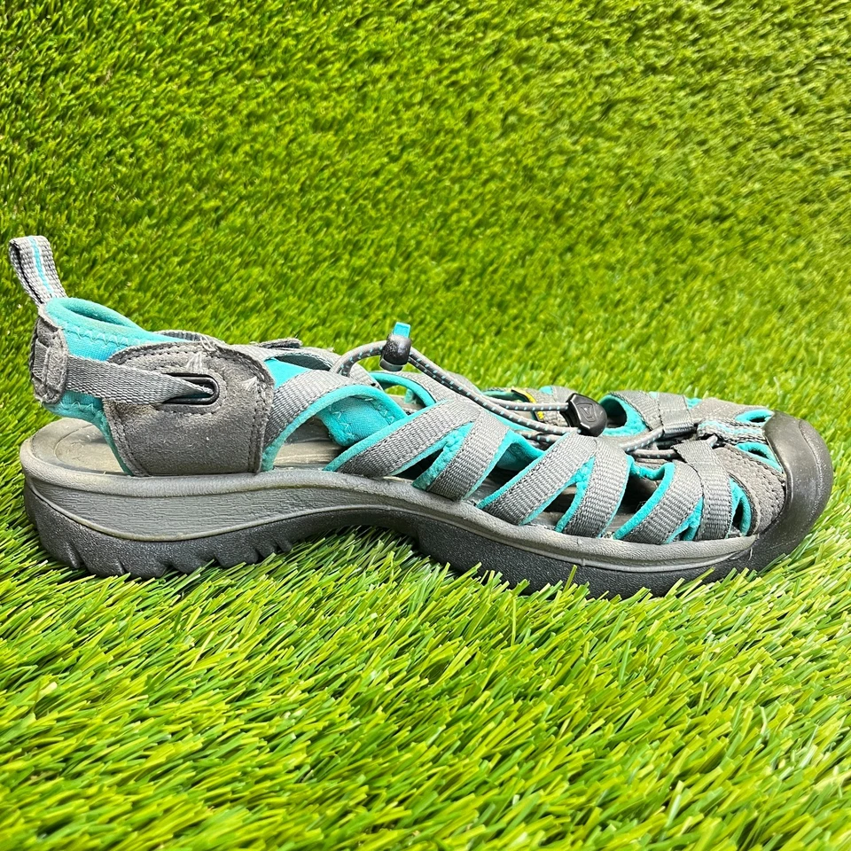 Женские повседневные босоножки Keen Whisper размер 9 серые синие пляжные для прогулок по воде походов - Изображение 4 из 4