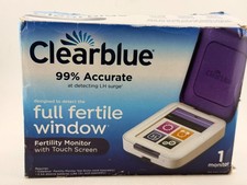 Clearblue Full Fertility Monitor Window , 1 Touch-Screen Monitor New