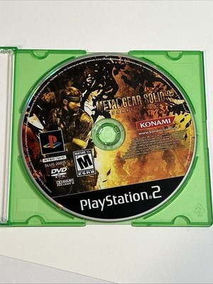 Metal Gear Solid 3 Snake Eater (Playstation 2) Disc Only Tested !