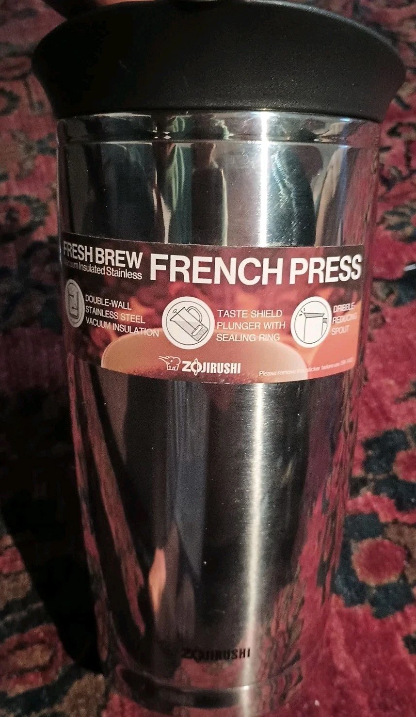 Zojirushi SK-XAE10XA Fresh Brew Vacuum Insulated Stainless French Press