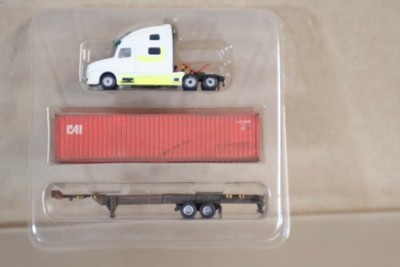 Kato 31-615 Spur N verwitterter LKW & Anhänger mit CAI CONTAINERLADUNG auf