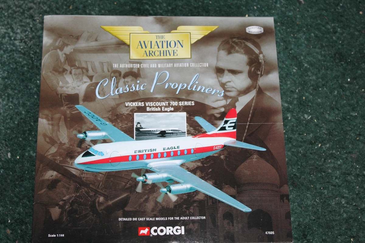 corgi vickers viscount products for sale | eBay UK