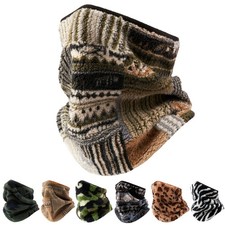 Winter Neck Warmer Gaiter Half Balaclava Windproof Face Mask for Ski Snowboard