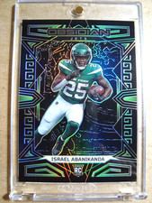 2023 Israel Abanikanda Panini Obsidian Rookie Etch Green RC /25 MINT 🔥🔥🔥 QTY