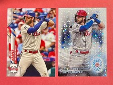 BRYCE HARPER 2020 Topps Series 1 TEAM SET #PH-1 and 2020 Topps 2030 #T2030-14