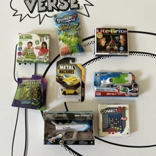 ZURU Mini Brands Toy Toys Gently Used Lot of 8 Nickelodeon TMNT Lite Brite Slime