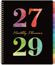 2027-2029 Monthly Planner - 3 Year Monthly Planner 2027-2029, 9" X 11"  January