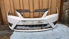 Seat Ibiza Fr 1.2 2012 Front Bumper, White.