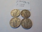 FOUR  Standing    Liberty Quarter Dollar   3  1928    1    1929