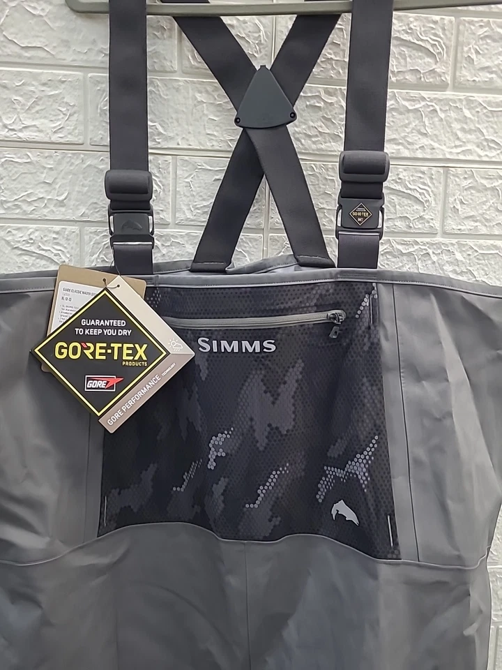 New Simms Fishing Products M’s Guide Classic Stockingfoot XL 12-13 Waders - Image 3 of 4