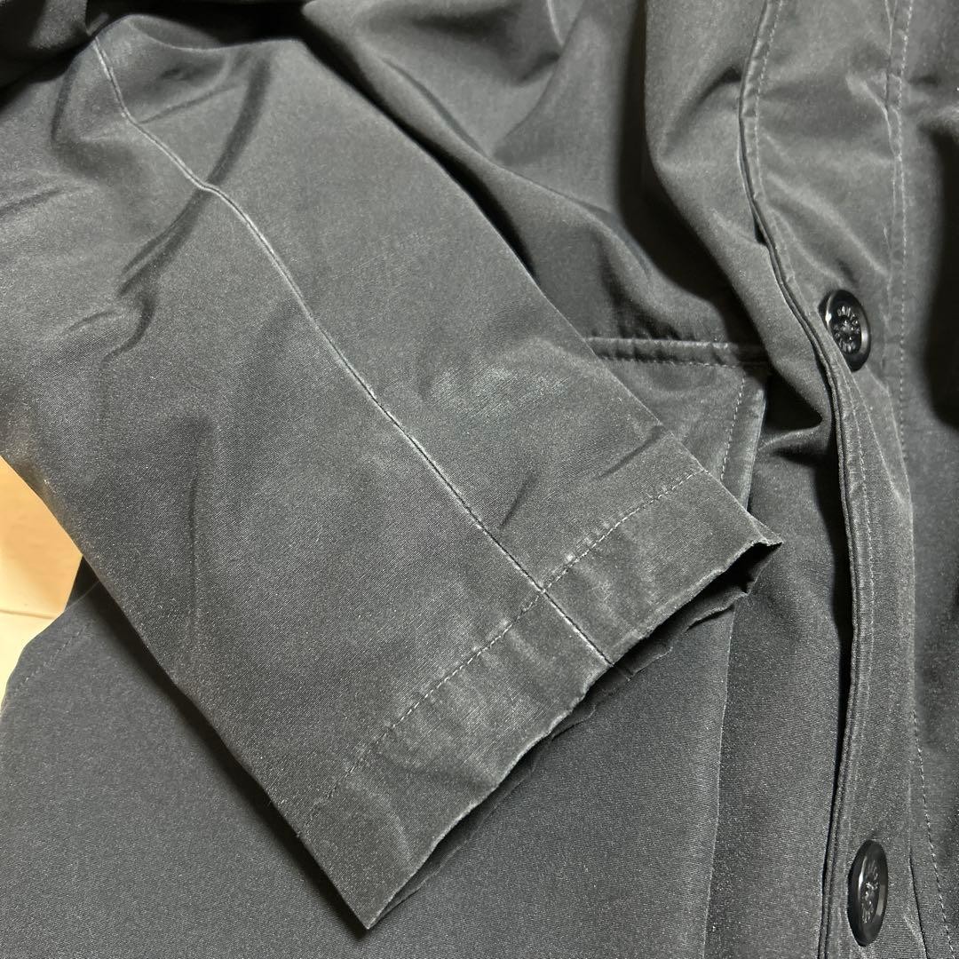 Danton Black Down Jacket size 40 with removable f… - image 4