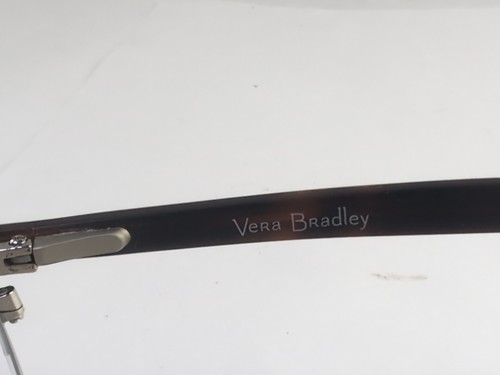 VERA BRADLEY JENNIE CLOUD VINE CLV 53/18/140 BLUE SILVER TORTOISE, Frames only - Picture 5 of 21