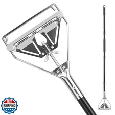 KeFanta 60" Metal Mop Handle Commercial Heavy Duty, Quick Change Industrial M