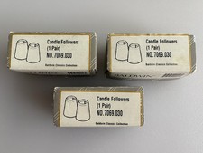3 Sets Of 2 Vintage Baldwin Brass Classics Co...