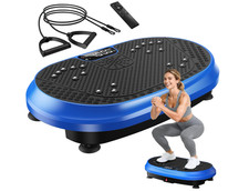 Plataforma vibratoria fitness con Bluetooth para ejercicio corporal en casa, pla