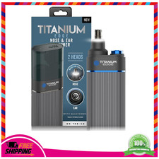 Professional Microtouch Titanium Edge Ear Nose Trimmer Precision Grooming Tool