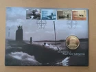 GB 2021 Submarine Royal Navy Coin Sheet Fdc Cover