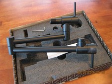 KES Kitchen Pot Filler Folding Faucet, Matte Black, KN926LF-BK