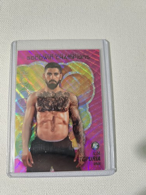 #ad 2023 Upper Deck Goodwin Champions Platinum Splash of Color Ilia Topuria... $6.99