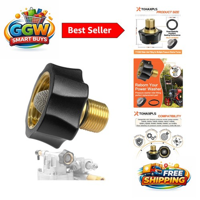#ad Easy Install Pressure Washer Water Inlet Fitting Perfect for Simpson Models $18.67