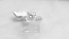 1.51CT Genuine Natural  Mined Diamond  Engagement Ring In Solid 14K White Gold — photo 10