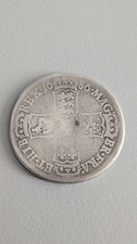 1686 James II Silver Halfcrown Coin