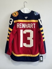 FLORIDA PANTHERS 2026 NHL WINTER CLASSIC REINHART 13 AUTHENTIC JERSEY SIZE 52