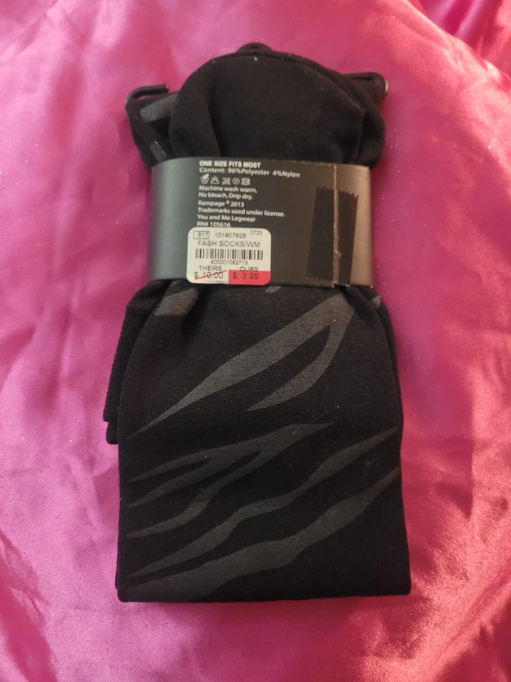 Чулки Rampage с флисовой подкладкой выше колена - Изображение 4 из 4