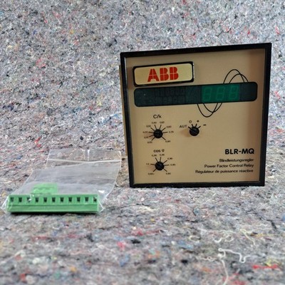 ABB Bedienfeld BLR-MQ Blindleitungsregler Power Factor control Relay