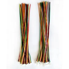 BOJOUL for 8 Sets JST PH 2.0mm 6 Pin 26AWG Male + Female Connector Plug with ...