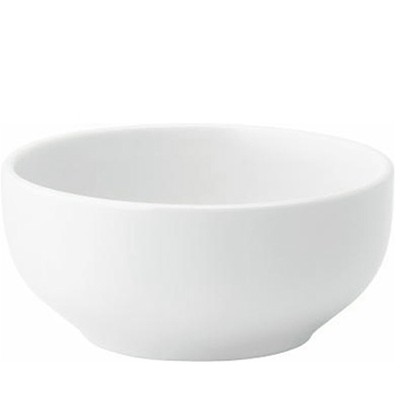 6x Salat, Obst, Dessertschalen 5 Zoll reinweiß von Utopia Geschirr, Abendessen Set