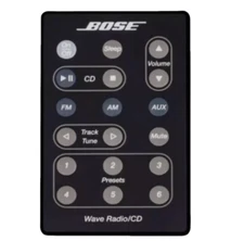 Bose Wave Radio/CD Radio CD Remote Control Black AWRC-1W AWRC-1G AWRC-1P AWRC1P