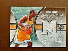RONALD MURRAY-2005 UPPER DECK HARDCOURT MATERIALS JERSEY🏀BASKETBALL CARD SONICS